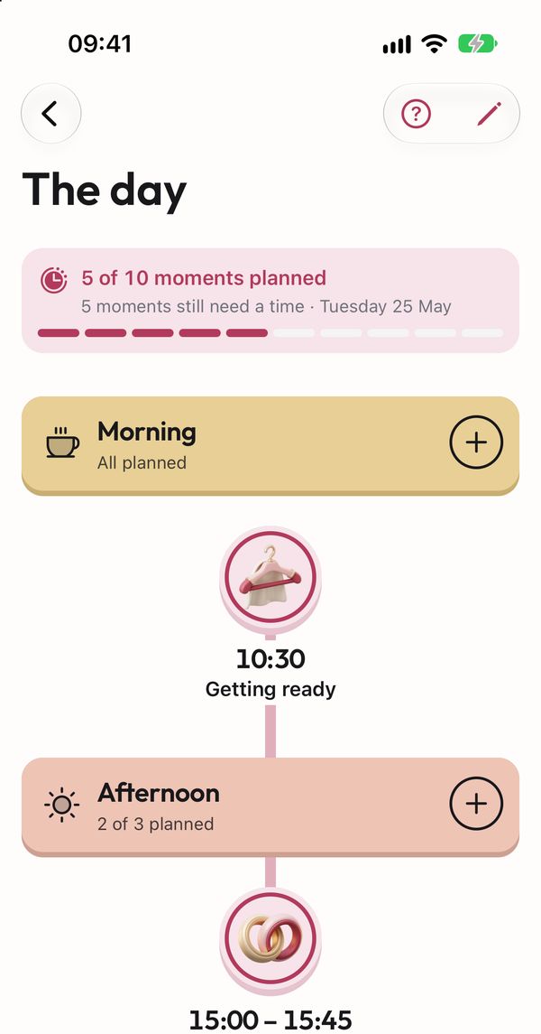 The day in Yes, I Do: every moment from getting ready to the send-off, and what still needs a time